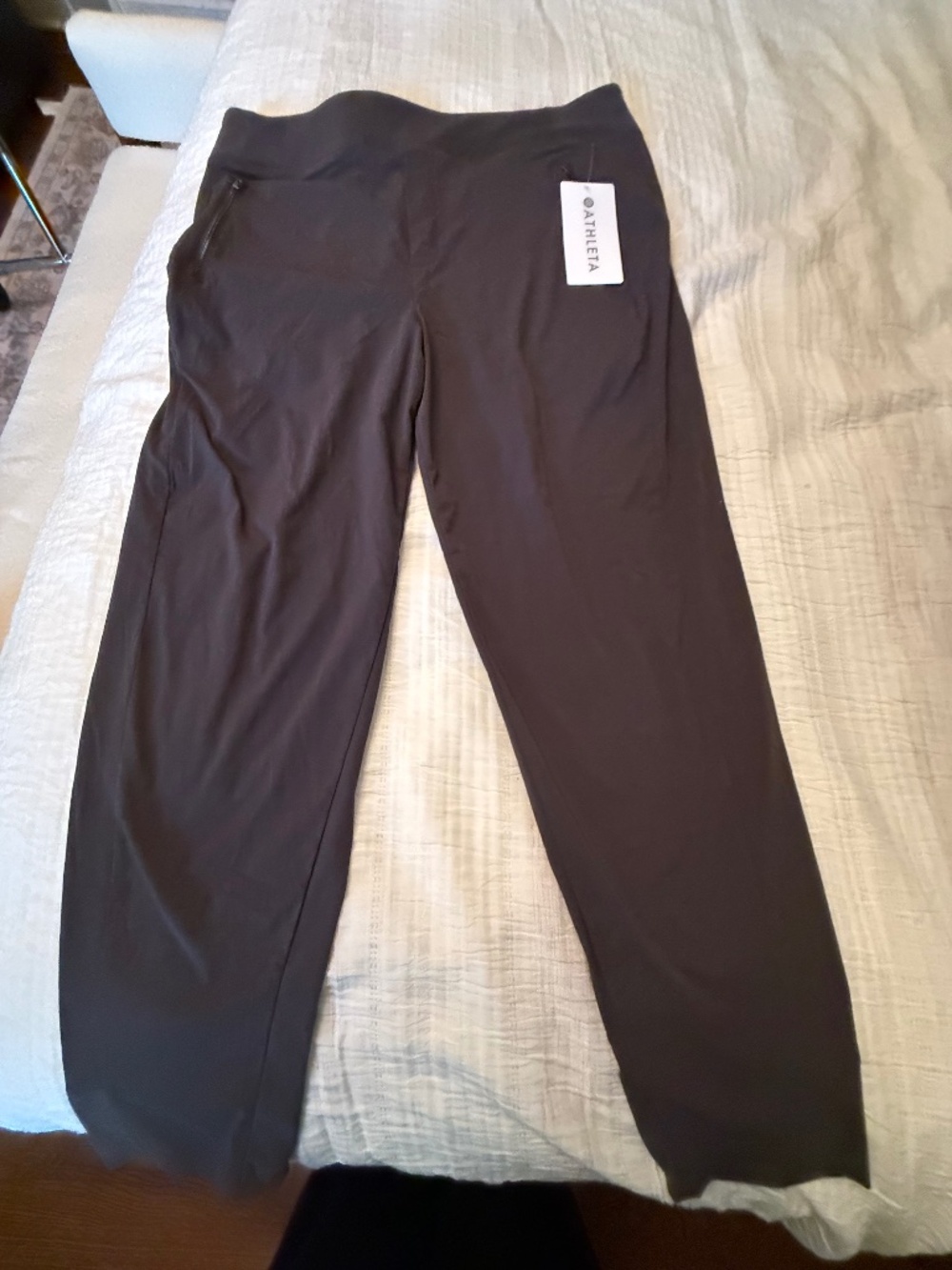 NWT Athleta Trekkie North Jogger Pants Size 16 Brown/Taupe $99